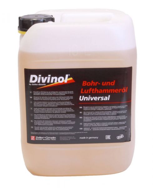 DIVINOL Bohr- und Lufthammeröl, 10 l Kanister