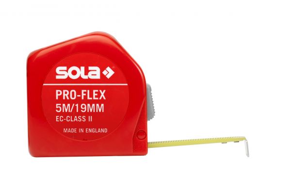 Taschenbandmaß Rollmeter Pro-Flex PF, 3 m - SBTaschenbandmaß Rollmeter Pro-Flex PF - Rückseite