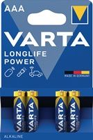Varta-Batterie Micro AAA 1,5 V 4 Stück im Blister