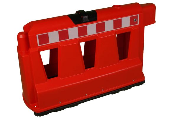 Fahrbahnteiler TEMKA-WALL rot 1000 x 400 x 600 mmAnwendung