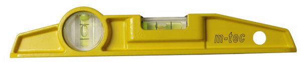 Magnet-Wasserwaage 250 mm, gelbmit Tasche