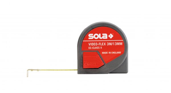Taschenbandmaß Rollmeter Video-Flex VF, 3 m