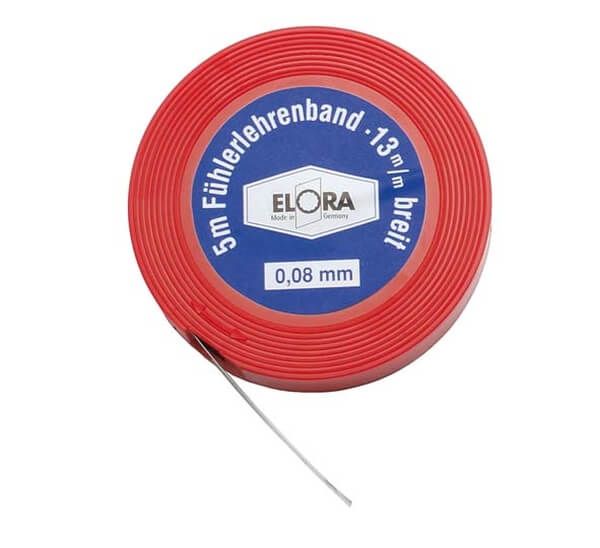 Fühlerlehrenband ELORA 197-04 Blattstärke 0,04 mm