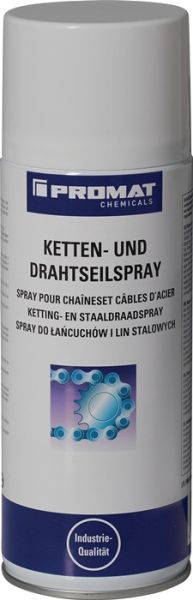 Ketten-/Drahtseilspray gelblich 400 ml Spraydose P