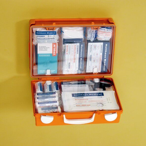 SAN Erste-Hilfe-Koffer leer orange