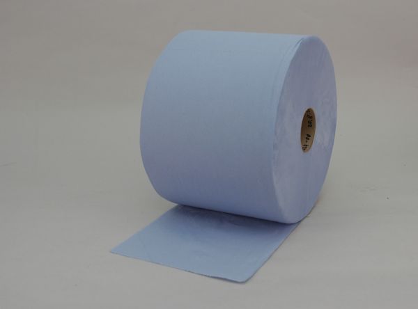 Putztuchrolle Multiclean® 2-lagig blau 22 cm, 1000