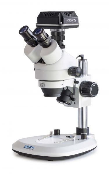 Stereo-Zoom Mikroskop Trinokular, Ringbel. Greenou