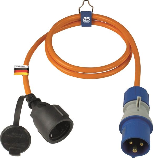 CEE-Adapterleitung powerlight am Stecker, H07BQ-F 