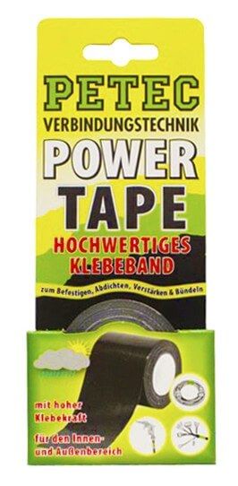 Klebeband Power Tape schwarz, 5 m 