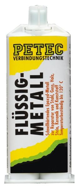 Epoxyd-Metall FLÜSSIGMETALL, 50 ml Doppelkartusche
