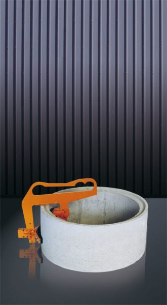 Schachtringheber aus Stahl, 1000 kg, Spannbereich Eichinger-Logo