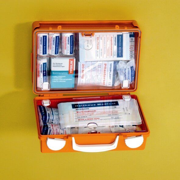 QUICK Erste-Hilfe-Koffer leer orange
