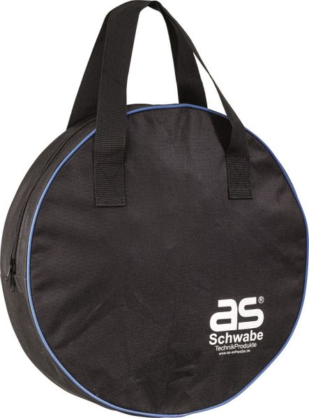 Schutztasche für Adapterleitungen schwarz mit ReisSchutztasche für Adapterleitungen, in Anwendung sc