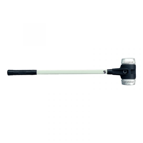 Simplex-Vorschlaghammer, Weichmetall, 80 mm
