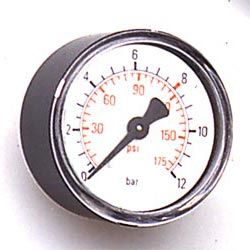 Druckmanometer 0 - 16 bar Ø 50 mm, Ø 1/4 Zoll Auße