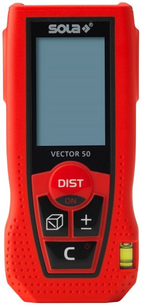 Laser-Entfernungsmesser SOLA VECTOR 50, mit Gürtel