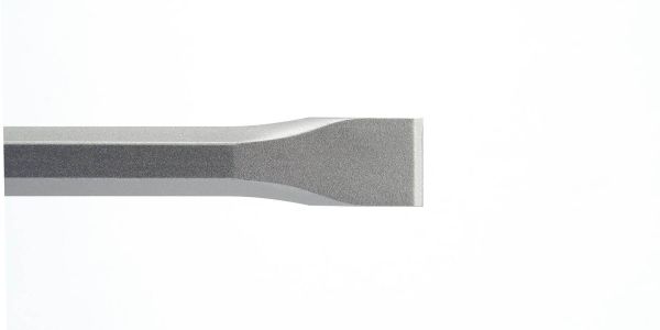 Flachmeissel 24 x 280 mm, 17 mm Sechskant, Ø 13 x Technische Zeichnung - Einsteckende