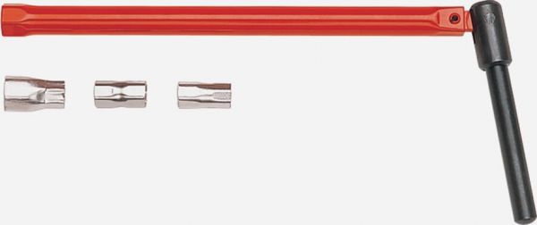 Standhahnschlüssel 370 mm, rot lackiert, auswechse