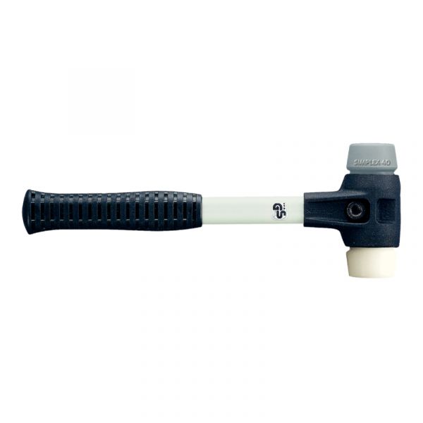 Simplex-Schonhammer C, TPE-mid / Nylon, Ø 30 mmSimplex-Hämmer Anwendungen