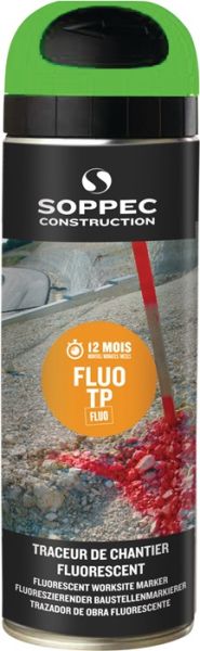 Baustellenmarkierspray FLUO TP leuchtgrün 500 ml Soppec