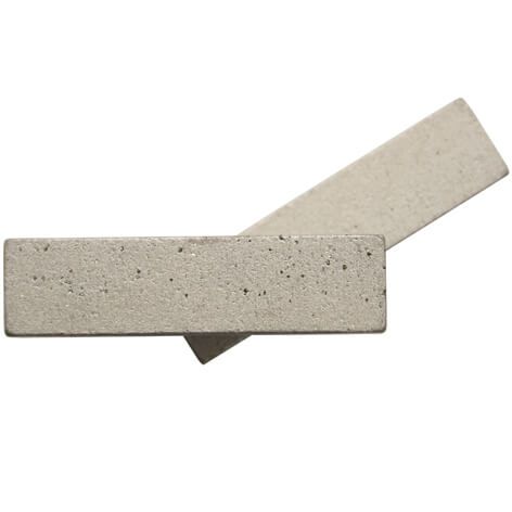 Diamant-Schleiftellersegment Premium Beton 40x10x1