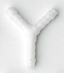 Y-Abzweiger zu Ø 6 mm Schlauch, PVC