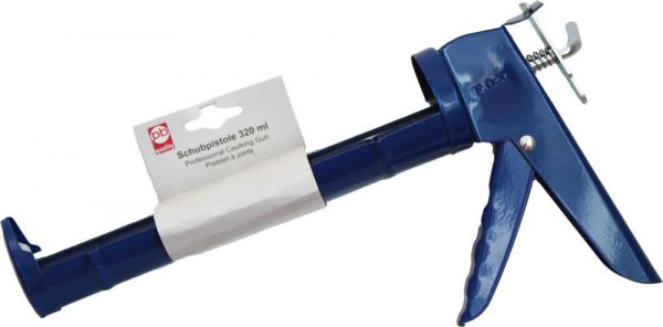 Schubpistole blau lackiert Ø 10 mm, 320 ml