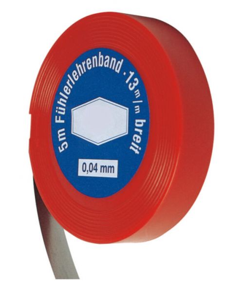 Fühlerlehrenband 0,55 - 0,80 mm, 5 m