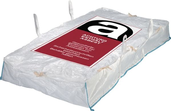 Plattensack Platten-Bag Trgf.1000kg m.Asbestaufdru