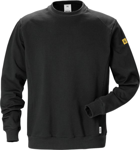 ESD Sweatshirt 7083 XSM schwarz Gr. XS