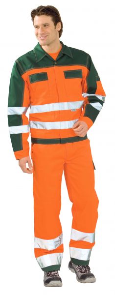 Warnschutz Bundjacke orange/grün Gr. 24UV-Schutz