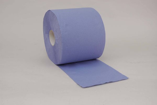 Putztuchrolle Multiclean® plus 3-lagig blau 24 cm,
