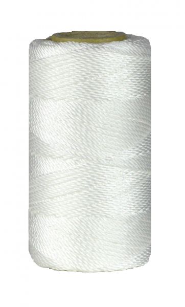 Lot-Maurerschnur 100 m , Ø-1,4 mm, weiß ,Polypropy