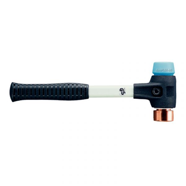 Simplex-Schonhammer C, TPE-soft / Kupfer, Ø 30 mmSimplex-Hämmer Anwendungen