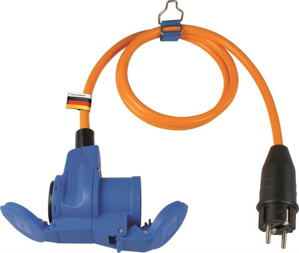 CEE-Adapterleitung 1,5 m H07BQ-F 3G2,5 orange