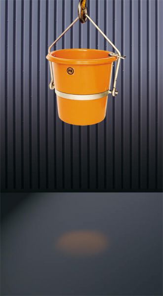 PVC-Aufzugskübel 80 l, klappbarer Bügel/SicherheitEichinger-Logo